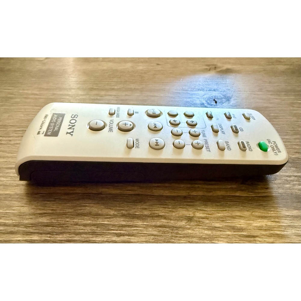 Sony Remote Control RMT-CS2IPA Personal Audio System White Good OEM Replacement - Picture 6 of 8